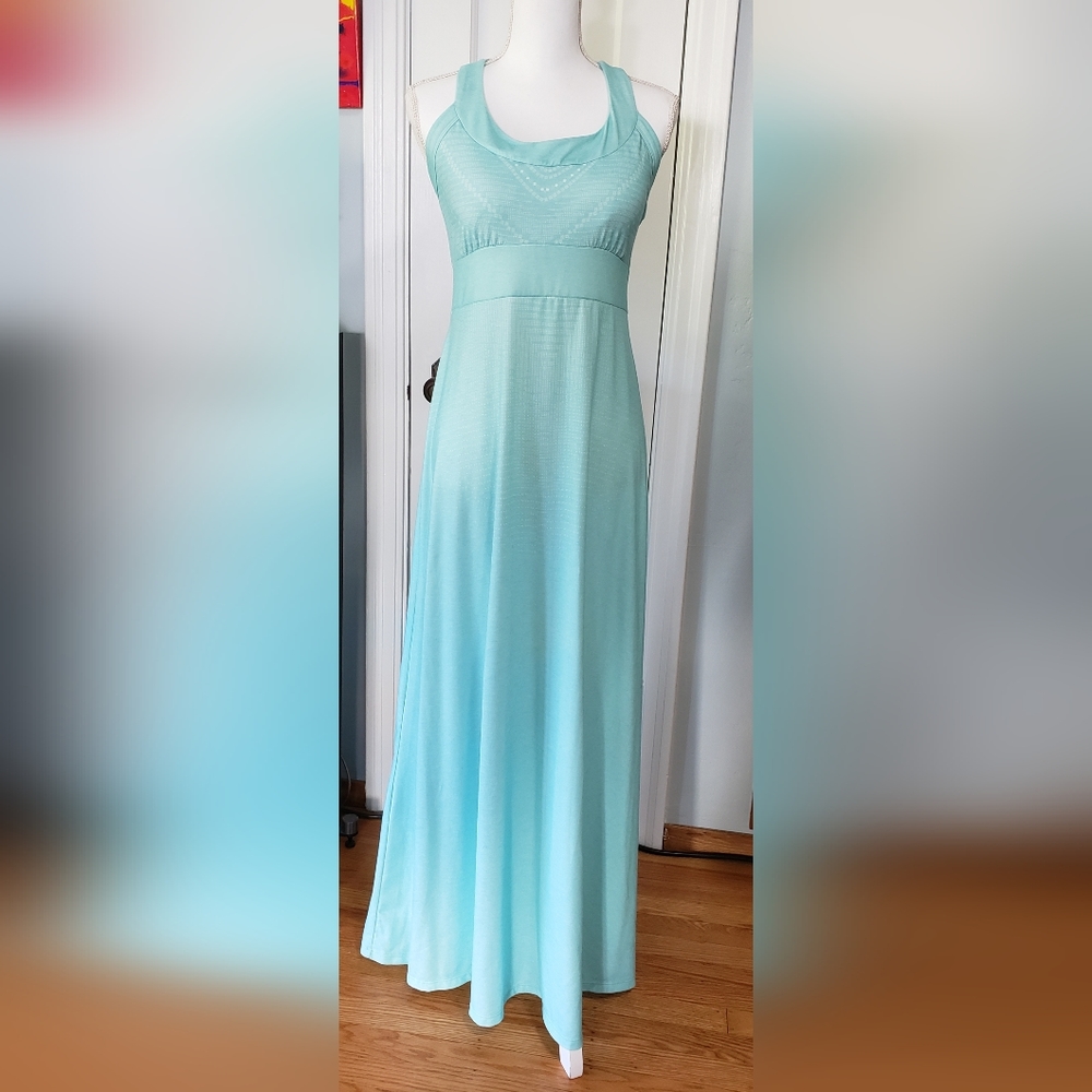 Prana Cali Maxi Dress, Size M, Succulent Green Synergy